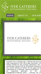 Mobile Screenshot of iyerscatering.co.in